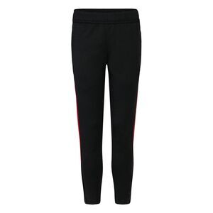 Finden & Hales Childrens/Kids Boys Knitted Tracksuit Pants / Black/Red